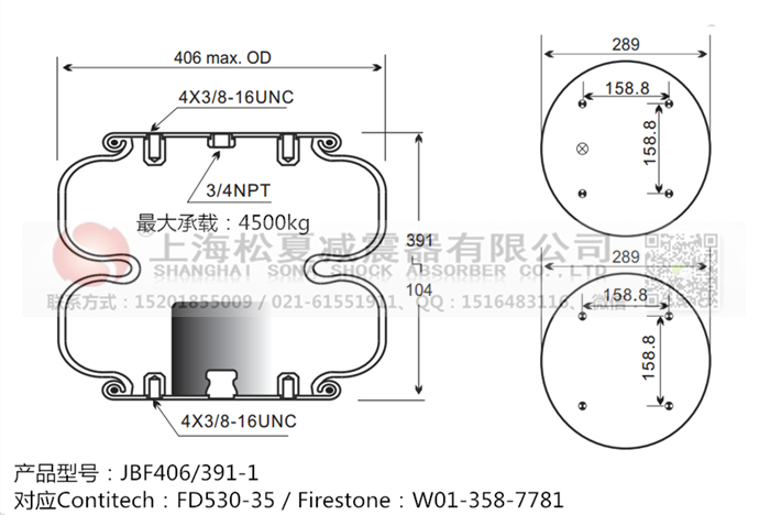 JBF406/391-2橡膠<a href='http://www.brandnew-swimwear.com/' target='_blank'><u>空氣彈簧</u></a>